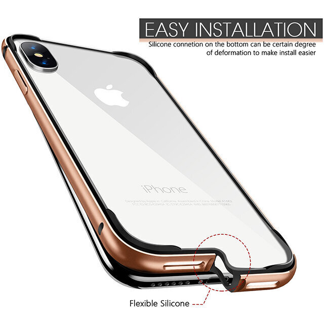 IMPACT Suojakuori iPhone 7/8 Plus (5,5″) – Musta hinta ja tiedot | Puhelimen kuoret ja kotelot | hobbyhall.fi