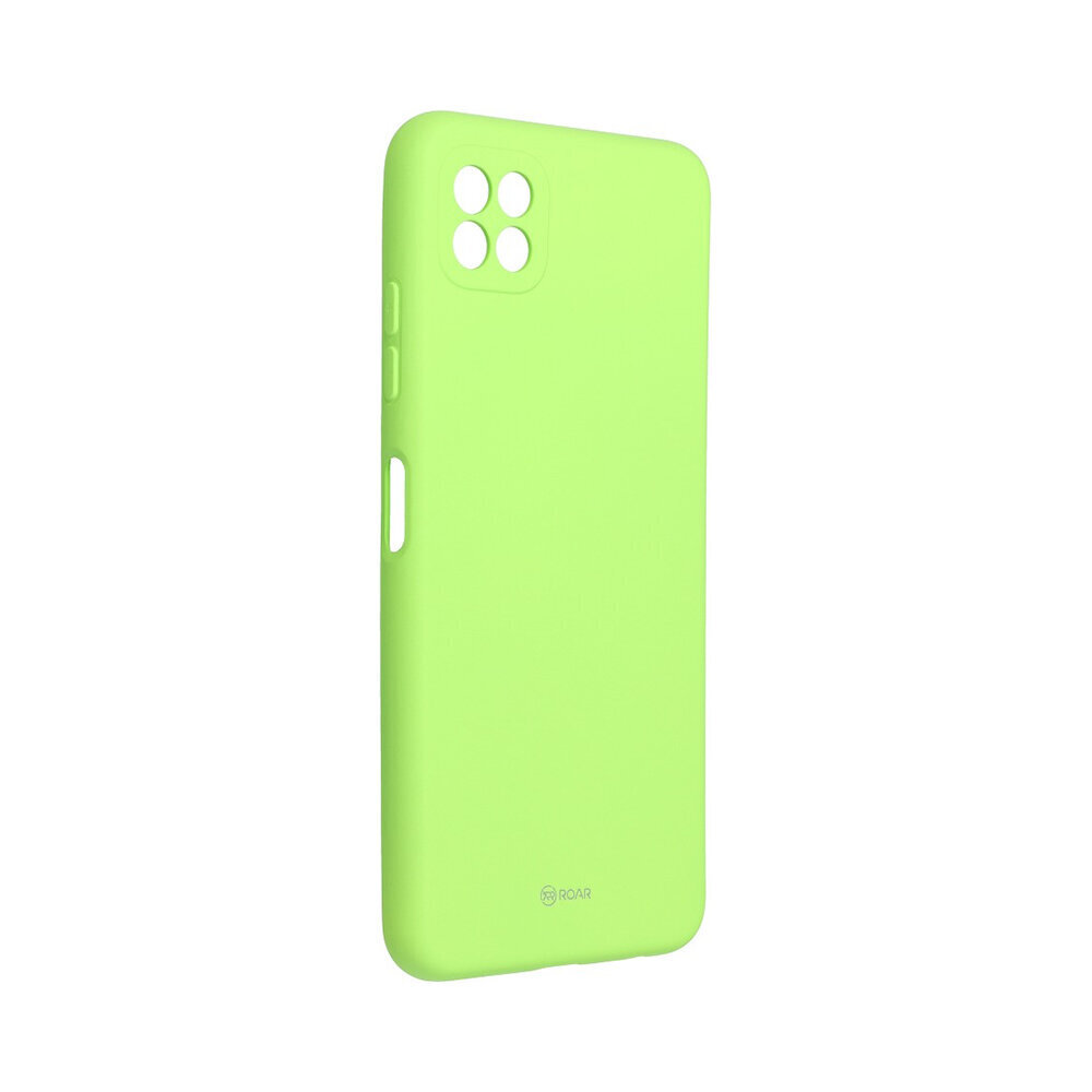 Samsung Galaxy A22 5G (6,6″) ROAR Colorful Jelly Suojakuori – Lime hinta ja tiedot | Puhelimen kuoret ja kotelot | hobbyhall.fi