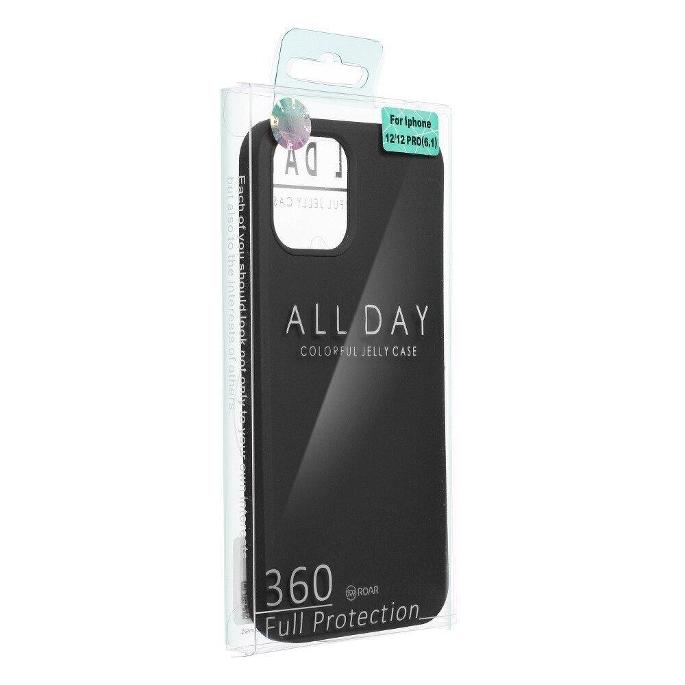 Samsung Galaxy A22 5G (6,6″) ROAR Colorful Jelly Suojakuori – Musta hinta ja tiedot | Puhelimen kuoret ja kotelot | hobbyhall.fi