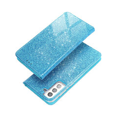 Samsung Galaxy S21+ (6,7″) SPARKLE lompakkokotelo – VaaleanSininen hinta ja tiedot | Puhelimen kuoret ja kotelot | hobbyhall.fi