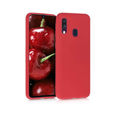 Samsung Galaxy A40 (5,9″) suojakuori – Punainen hinta ja tiedot | Puhelimen kuoret ja kotelot | hobbyhall.fi