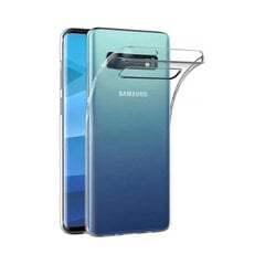 Samsung Galaxy S10 5G (6,7″) suojakuori Ultra Slim 0,5mm (läpinäkyvä) hinta ja tiedot | Puhelimen kuoret ja kotelot | hobbyhall.fi
