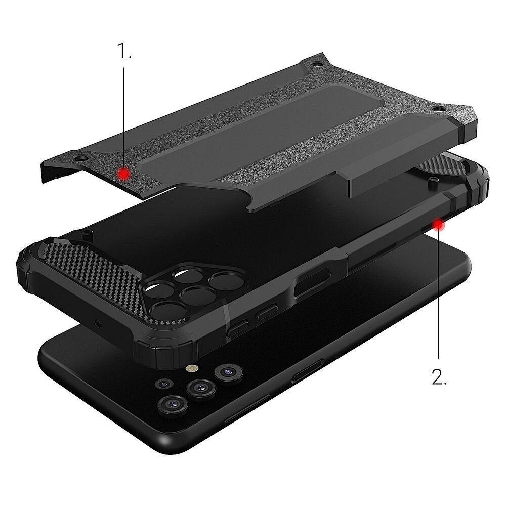 Xiaomi Redmi Note 10 / 10S (6,43”) ARMOR Suojakuori hinta ja tiedot | Puhelimen kuoret ja kotelot | hobbyhall.fi