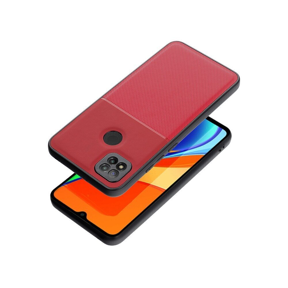 Forcell NOBEL Xiaomi Redmi 9C (6,53”) Suojakuori – Punainen hinta ja tiedot | Puhelimen kuoret ja kotelot | hobbyhall.fi