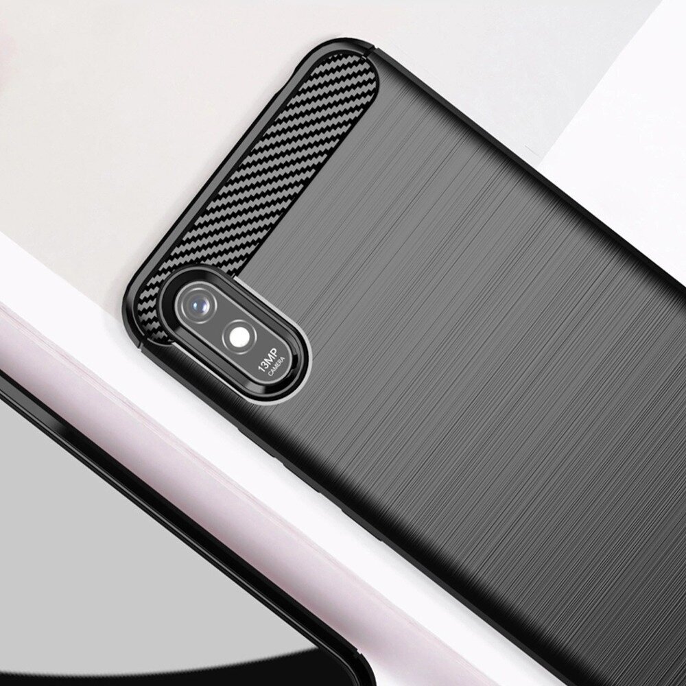 Xiaomi Redmi 9A / 9AT (6,53″) CARBON Suojakuori hinta ja tiedot | Puhelimen kuoret ja kotelot | hobbyhall.fi