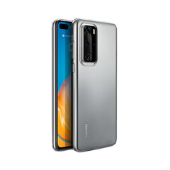 Huawei P40 Pro suojakuori (läpinäkyvä) hinta ja tiedot | Puhelimen kuoret ja kotelot | hobbyhall.fi