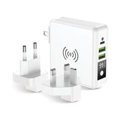 Multifunction Charger Forcell 15W 4in1 with USB/USB-C socket, power bank 8000mAh and wireless charging hinta ja tiedot | Forcell Puhelimet, älylaitteet ja kamerat | hobbyhall.fi