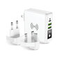 Multifunction Charger Forcell 15W 4in1 with USB/USB-C socket, power bank 8000mAh and wireless charging hinta ja tiedot | Puhelimen laturit | hobbyhall.fi