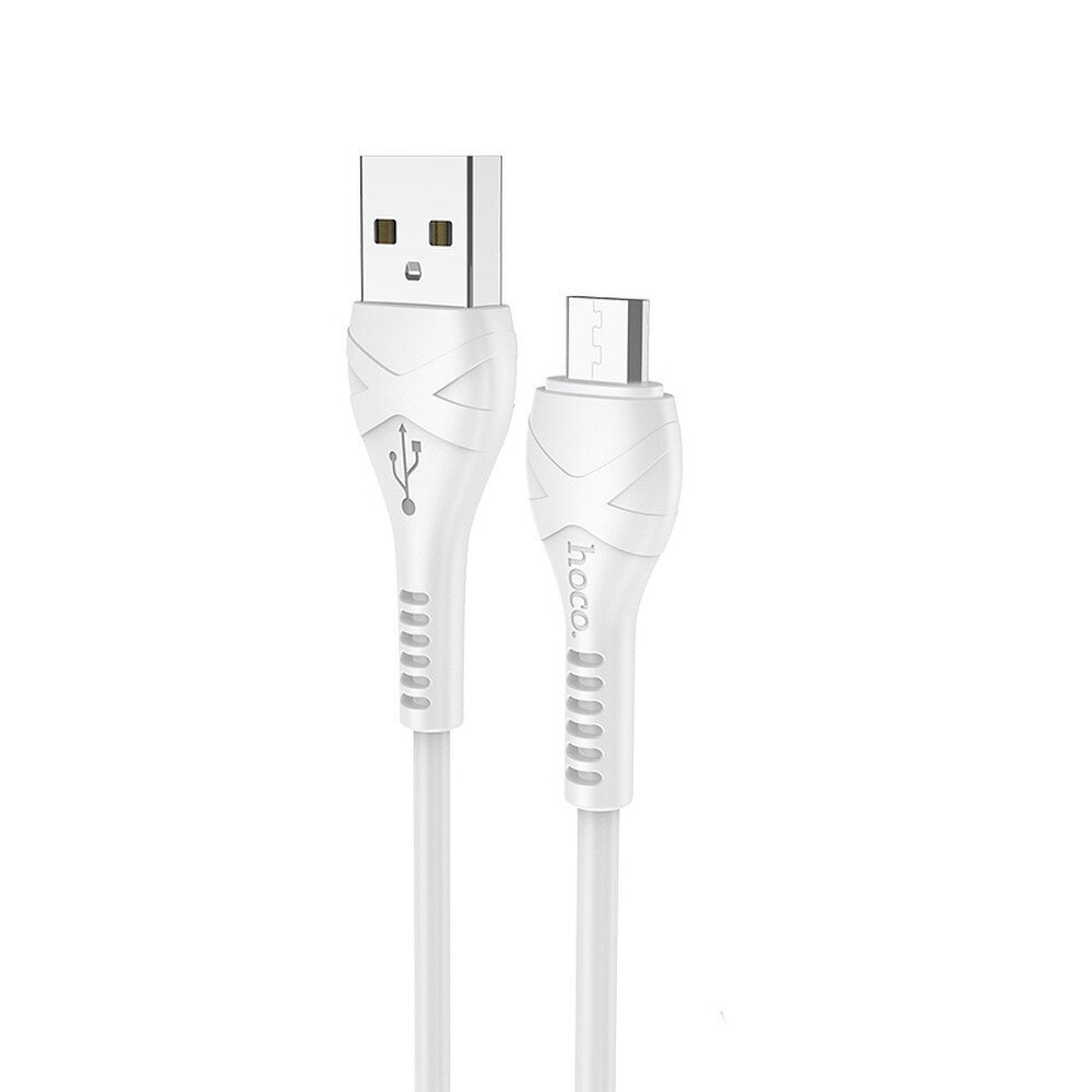 USB-kaapeli HOCO X37 (1m) – Valkoinen hinta ja tiedot | Puhelinkaapelit | hobbyhall.fi