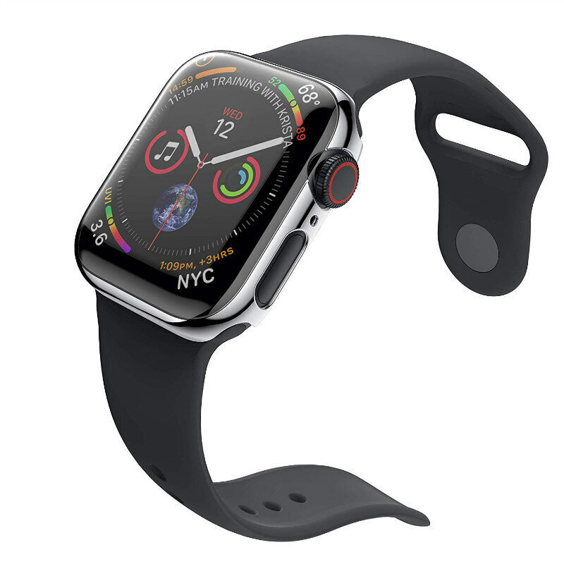 Apple Watch Suojakuori – Musta 38mm hinta ja tiedot | Älykellojen ja aktiivisuusrannekkeiden lisätarvikkeet | hobbyhall.fi