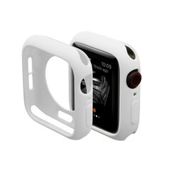 Apple Watch Suojakuori – Valkoinen 44mm hinta ja tiedot | Älykellojen ja aktiivisuusrannekkeiden lisätarvikkeet | hobbyhall.fi