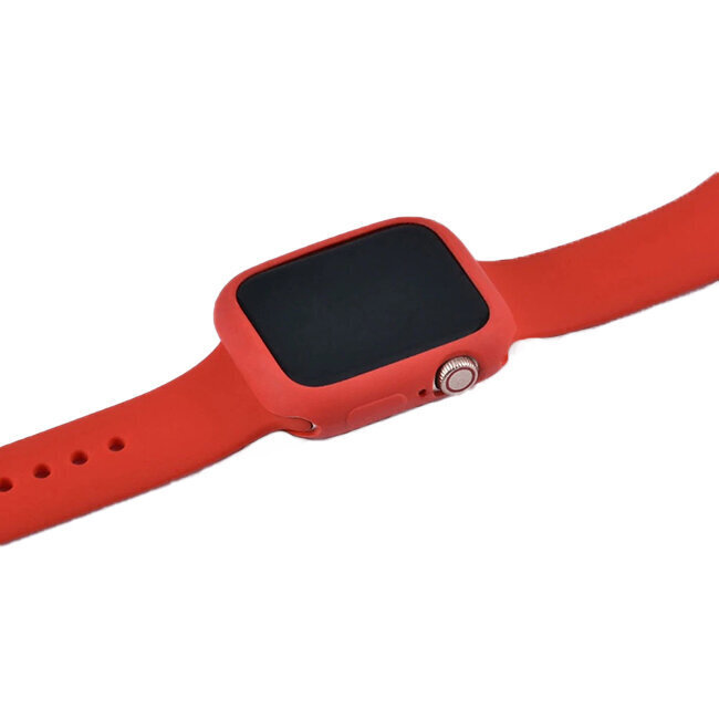 Apple Watch Suojakuori – Punainen 38mm hinta ja tiedot | Älykellojen ja aktiivisuusrannekkeiden lisätarvikkeet | hobbyhall.fi