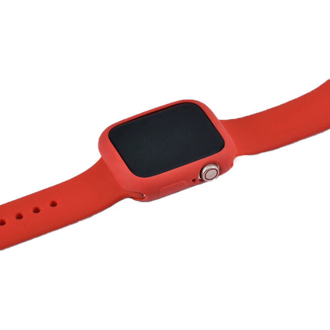 Apple Watch Suojakuori – Punainen 40mm hinta ja tiedot | Älykellojen ja aktiivisuusrannekkeiden lisätarvikkeet | hobbyhall.fi