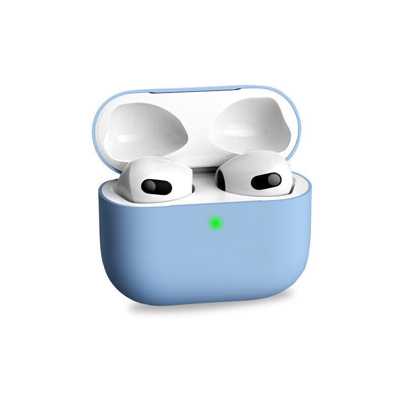 AirPods 3 silikonikotelo – VaaleanSininen hinta ja tiedot | Kuulokkeiden tarvikkeet | hobbyhall.fi