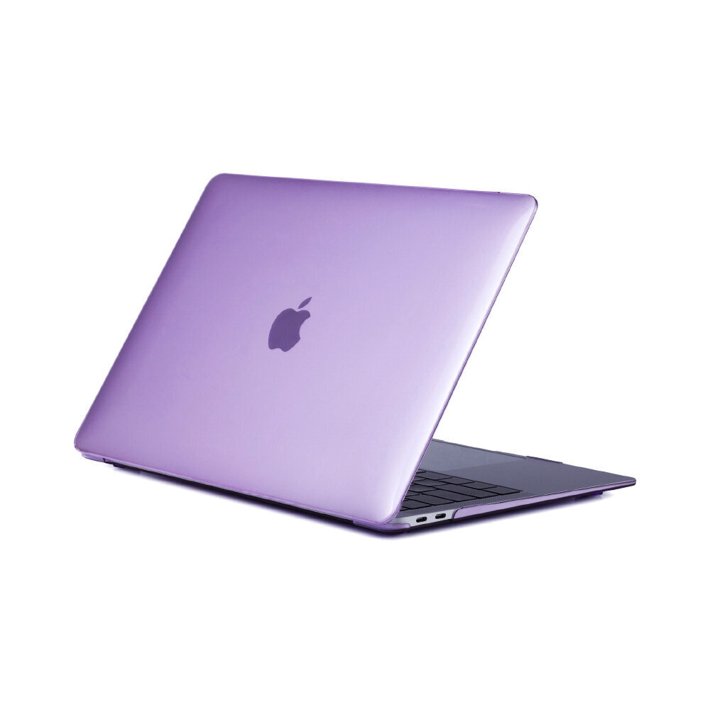 MacBook Air M1 13″ (2020) Suojakotelo – Läpinäkyvä Violetti hinta ja tiedot | Tietokonelaukut | hobbyhall.fi