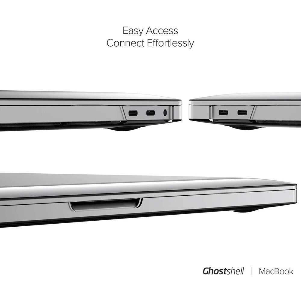 MacBook Pro 13″ Touch Bar (Late 2016- 2019) – Suojakotelo, Läpinäkyvä hinta ja tiedot | Tietokonelaukut | hobbyhall.fi