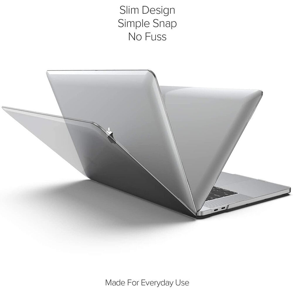 MacBook Pro 15″ (2016-2019) – Suojakotelo, Läpinäkyvä hinta ja tiedot | Tietokonelaukut | hobbyhall.fi