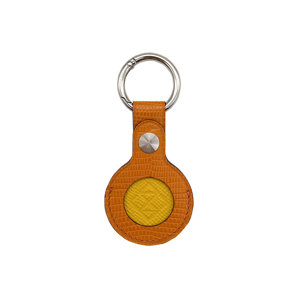 ZILLIONAIRE AirTag Lizard Nahast Key Holder – Oranssi hinta ja tiedot | Puhelimen lisätarvikkeet | hobbyhall.fi