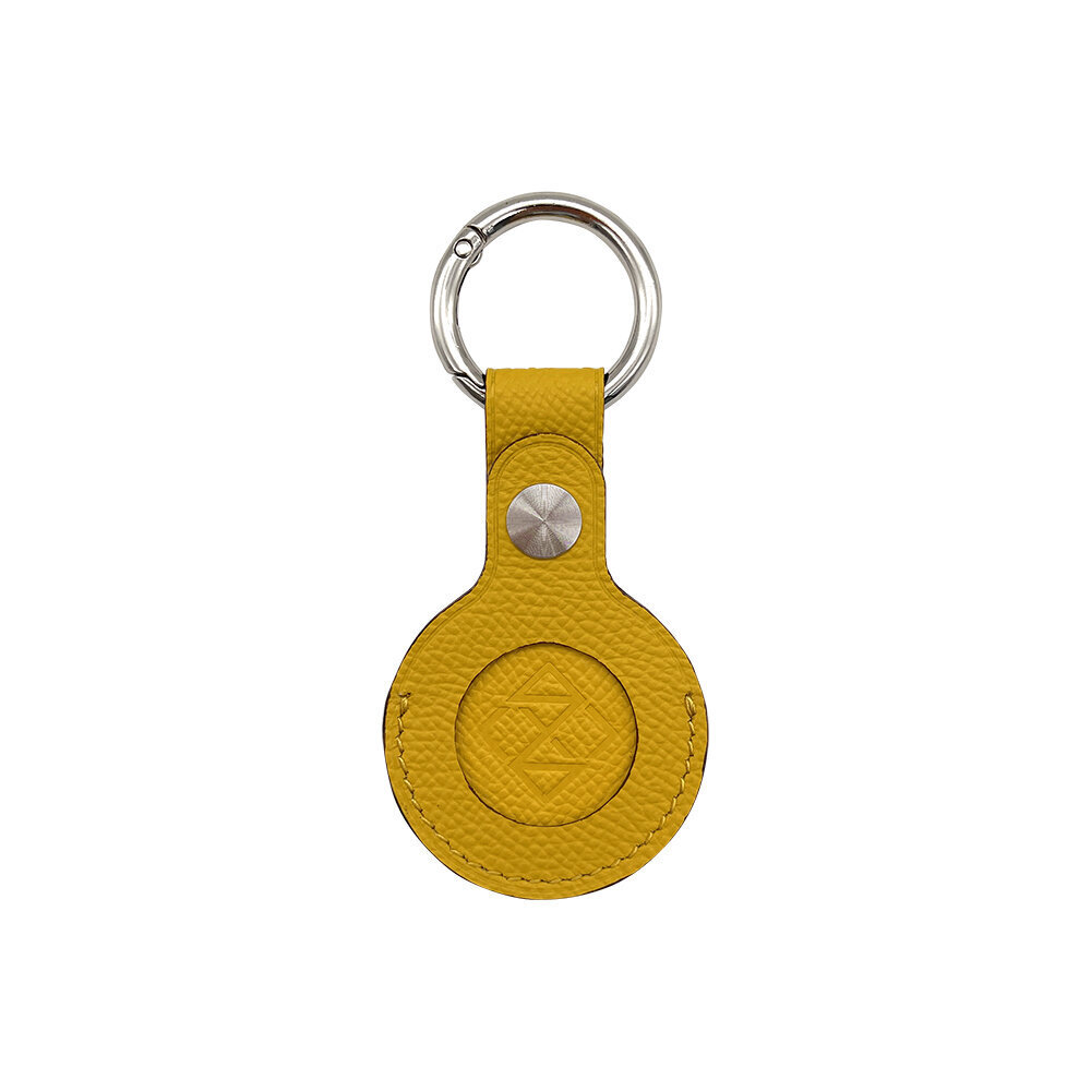 ZILLIONAIRE AirTag Epsom Nahast Key Holder – Keltainen hinta ja tiedot | Puhelimen lisätarvikkeet | hobbyhall.fi