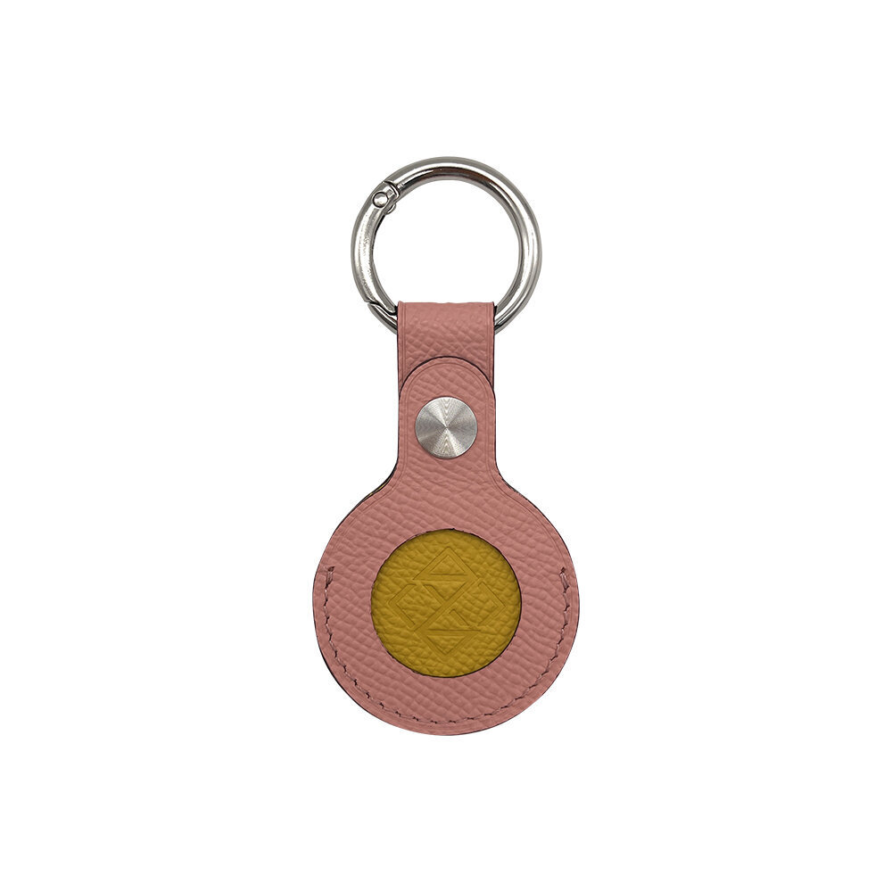 ZILLIONAIRE AirTag Epsom Nahast Key Holder – Vaaleanpunainen hinta ja tiedot | Puhelimen lisätarvikkeet | hobbyhall.fi