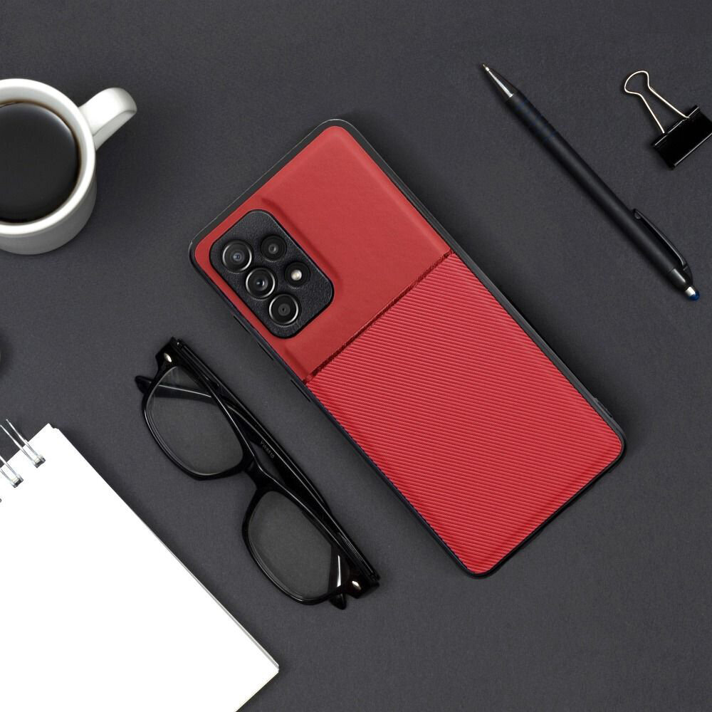 Forcell NOBEL Samsung Galaxy S21 FE (6,4″) Suojakuori – Punainen hinta ja tiedot | Puhelimen kuoret ja kotelot | hobbyhall.fi