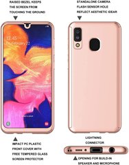 Samsung Galaxy A41 (6,1″) 360° suojakuori + Kaareva näytönsuoja – Ruusukulta hinta ja tiedot | Puhelimen kuoret ja kotelot | hobbyhall.fi