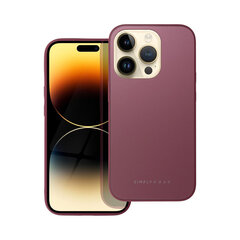 iPhone 14 Pro Max (6,7″) ROAR Matte Glass Suojakuori – Viininpunainen hinta ja tiedot | Puhelimen kuoret ja kotelot | hobbyhall.fi
