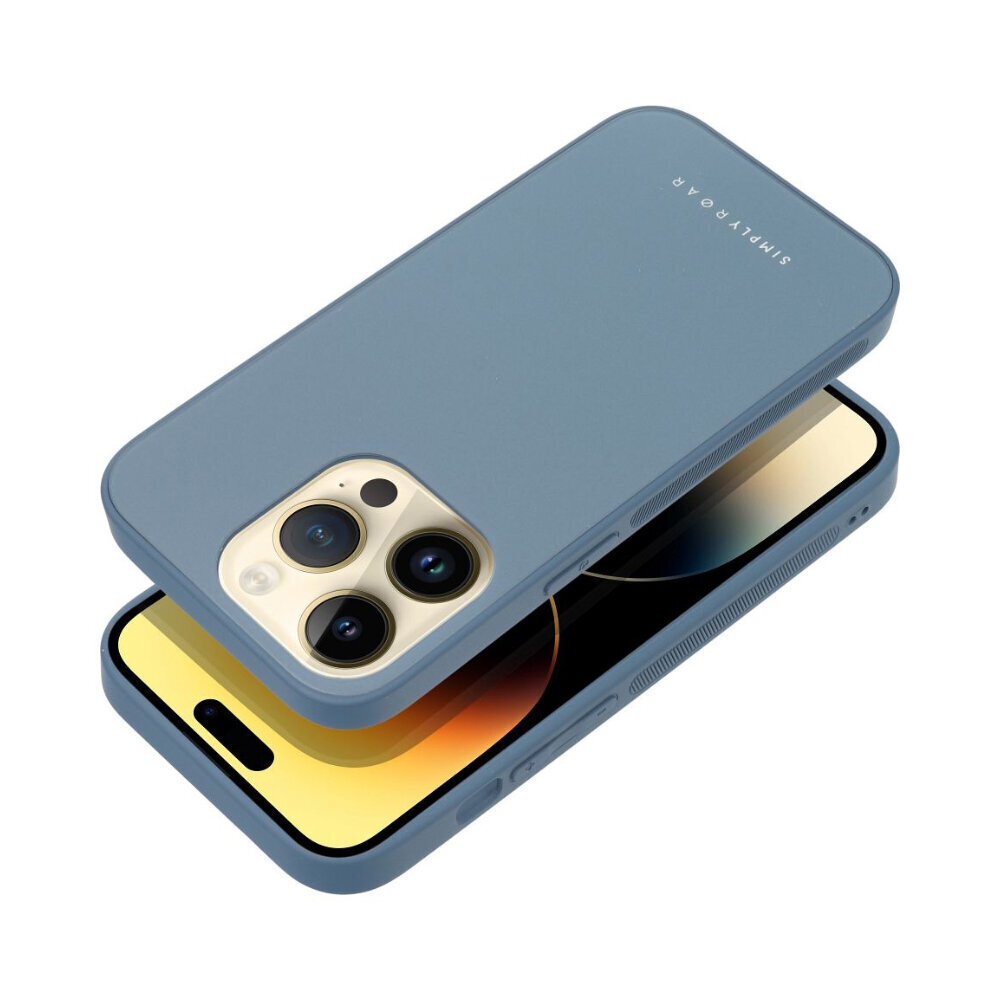 iPhone 14 Pro Max (6,7″) ROAR Matte Glass Suojakuori – Sininen hinta ja tiedot | Puhelimen kuoret ja kotelot | hobbyhall.fi