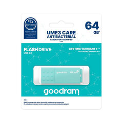 Muistitikku GOODRAM UME3 Care USB 3.0 – 64GB hinta ja tiedot | Goodram Kovalevyt ja muistitikut | hobbyhall.fi