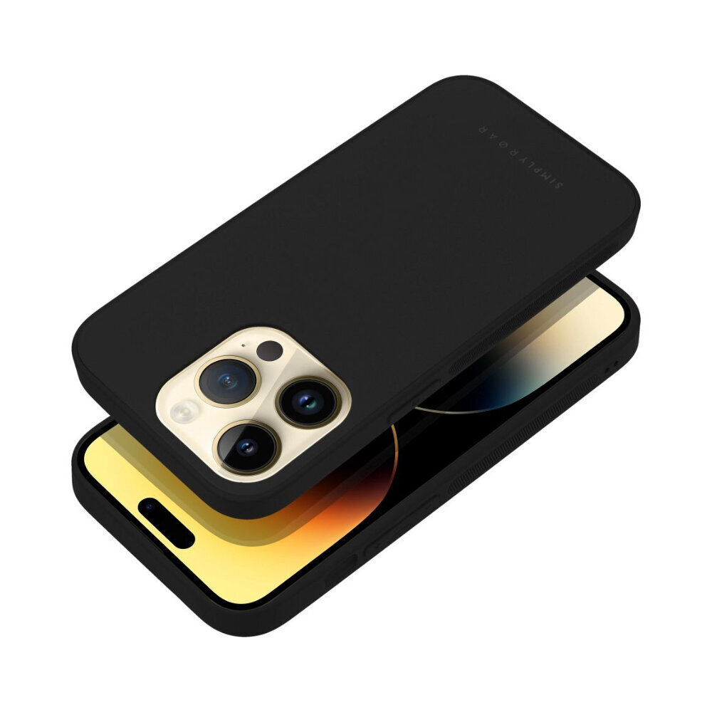 iPhone 14 (6,1″) ROAR Matte Glass Suojakuori – Musta hinta ja tiedot | Puhelimen kuoret ja kotelot | hobbyhall.fi