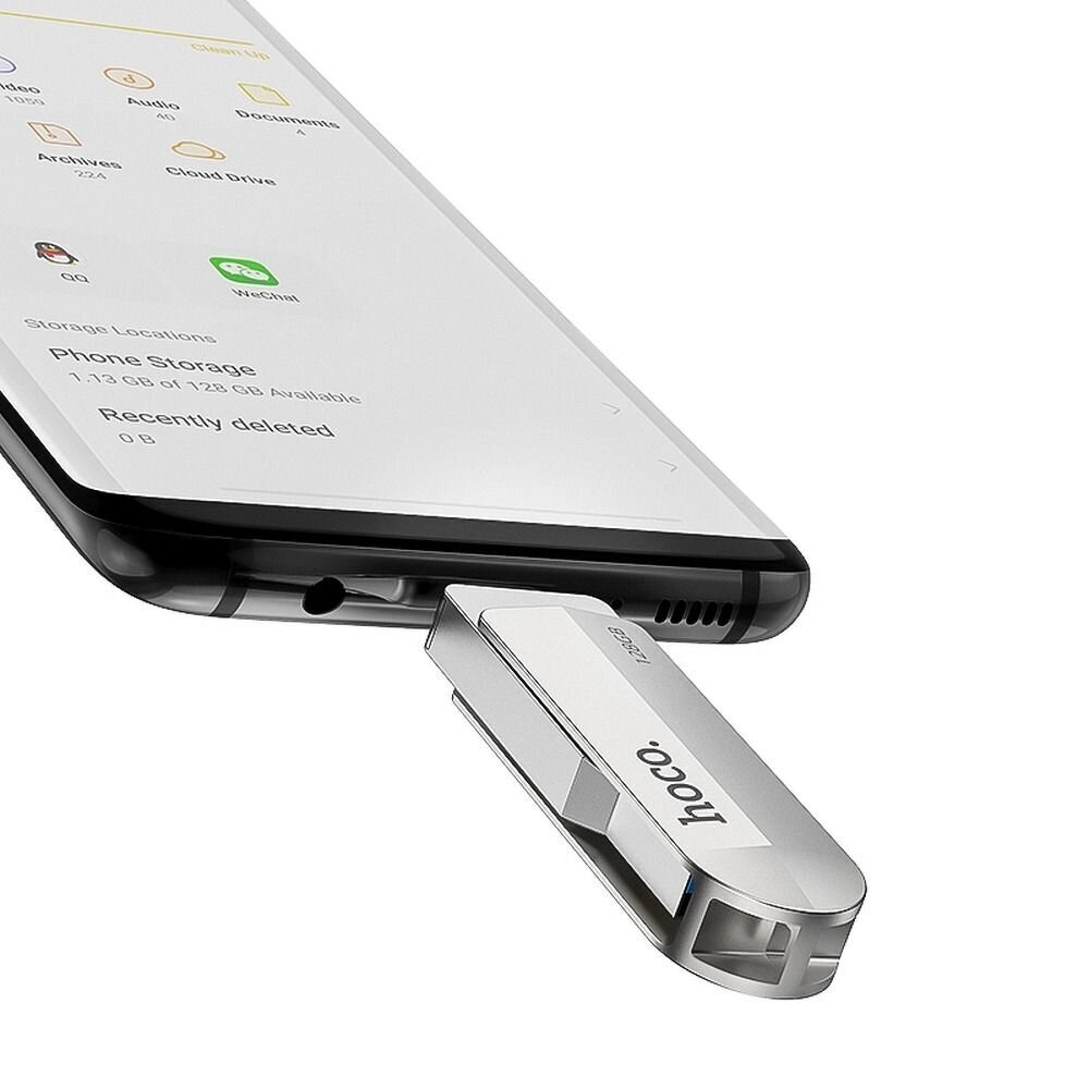 USB3.0 muistitikku HOCO Wide UD10 USB + Type-C – 64GB hinta ja tiedot | Muistitikut | hobbyhall.fi