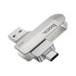 USB3.0 muistitikku HOCO Wide UD10 USB + Type-C – 64GB hinta ja tiedot | Muistitikut | hobbyhall.fi