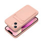 iPhone 14 (6,1″) Forcell CARD Suojakuori – Vaaleanpunainen hinta ja tiedot | Puhelimen kuoret ja kotelot | hobbyhall.fi