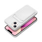 iPhone 14 Plus (6,7″) Forcell CARD Suojakuori – Valkoinen hinta ja tiedot | Puhelimen kuoret ja kotelot | hobbyhall.fi