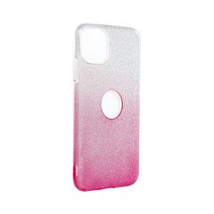 iPhone 14 Pro Max (6,7″) Forcell Shining Suojakuori – Hopea/Pinkki hinta ja tiedot | Puhelimen kuoret ja kotelot | hobbyhall.fi