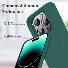 iPhone 13 Pro (6,1″) X-Level Guardian Suojakuori – Vihreä hinta ja tiedot | X-Level Puhelimet, älylaitteet ja kamerat | hobbyhall.fi