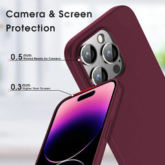 iPhone 12/12 Pro (6,1″) X-Level Guardian Suojakuori – Punainen hinta ja tiedot | X-Level Puhelimet, älylaitteet ja kamerat | hobbyhall.fi