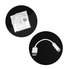 Huawei Type-C – 3,5 mm adapteri (valkoinen) hinta ja tiedot | Adapterit | hobbyhall.fi