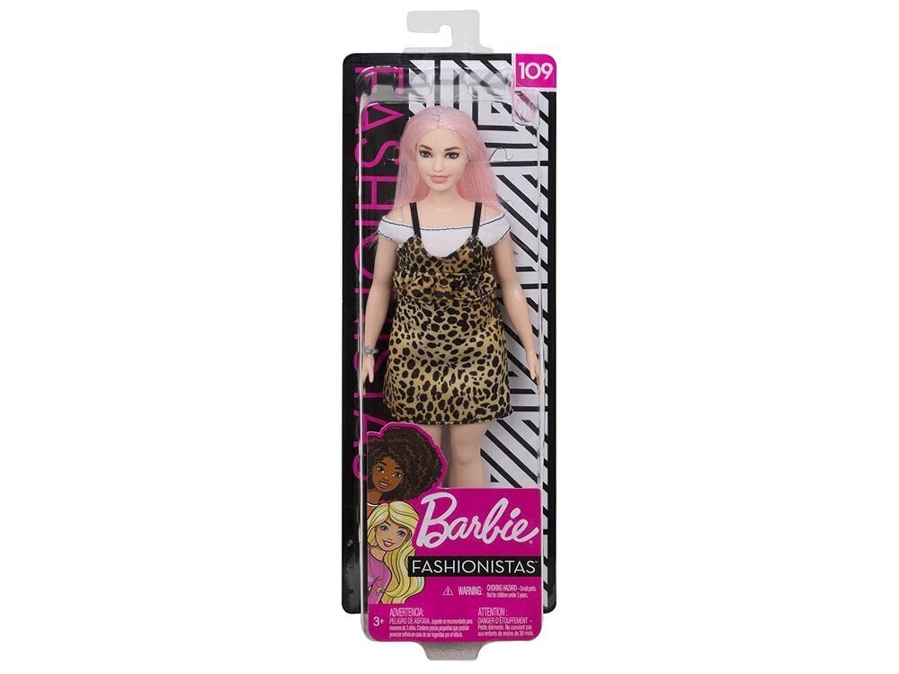 Barbie-nukke leopardimekossa, Mattel hinta ja tiedot | Tyttöjen lelut | hobbyhall.fi