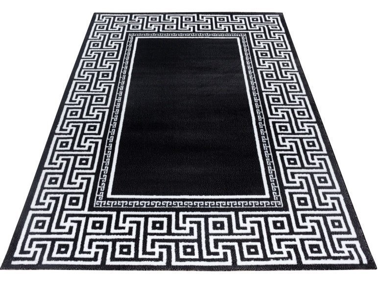 Matto Ayyildiz Parma Black 9340, 80x300 cm hinta ja tiedot | Isot matot | hobbyhall.fi