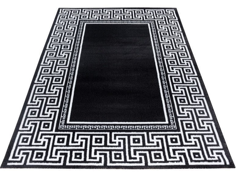 Matto Ayyildiz Parma Black 9340, 80x300 cm hinta ja tiedot | Isot matot | hobbyhall.fi