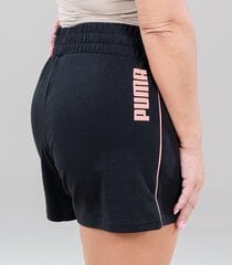 Puma naisten shortsit 847110*51, musta/roosa hinta ja tiedot | Naisten shortsit | hobbyhall.fi