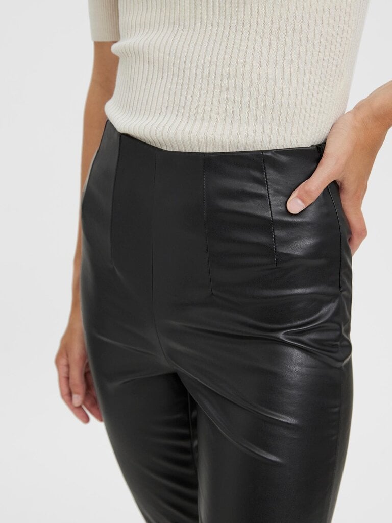 Vero Moda naisten leggingsit 10269992*01*L34, musta hinta ja tiedot | Naisten vapaa-ajan housut | hobbyhall.fi