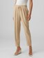 Vero Moda naisten housut 10279691*01, beige/ir hinta ja tiedot | Naisten vapaa-ajan housut | hobbyhall.fi