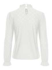 JDY naisten pusero 15300629*01, valkoinen hinta ja tiedot | Naisten paidat | hobbyhall.fi
