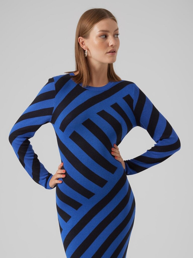 Vero Moda naisten mekko 10293720*02, el/sininenn 5715433286215 hinta ja tiedot | Mekot | hobbyhall.fi