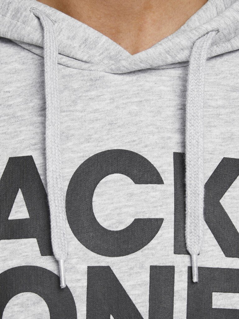 Jack & Jones miesten collegepaita 12152840*03, vaaleanharmaa hinta ja tiedot | Miesten puserot ja hupparit | hobbyhall.fi