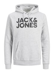 Jack & Jones miesten collegepaita 12152840*03, vaaleanharmaa hinta ja tiedot | Miesten puserot ja hupparit | hobbyhall.fi