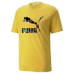 Puma miesten T-paita HC Graphic 533632*31, sinappi hinta ja tiedot | Miesten T-paidat | hobbyhall.fi