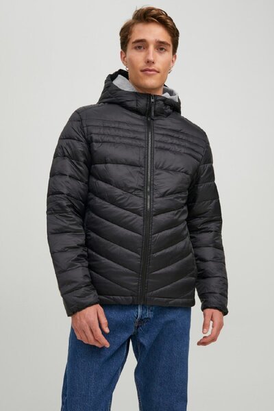 Jack & Jones miesten takki 80g 12211785*01, musta